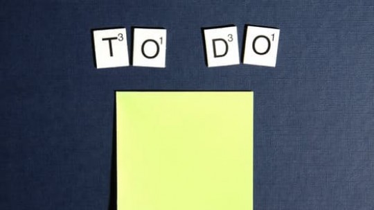 'To Do' lists need to be done!